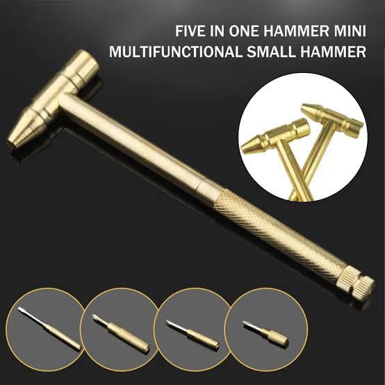 5-in-1 Mini Hammer & Screwdriver Tool Set β Compact DIY Hand Tools