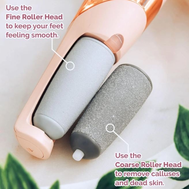 Rechargeable Electric Foot Filer β Callus Remover for Smooth Feet