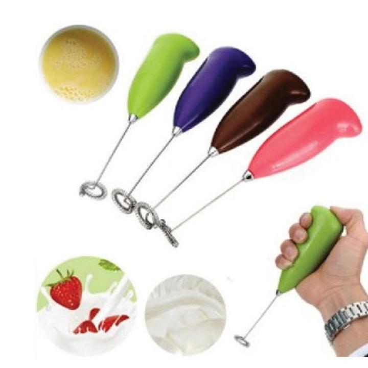 Electric Milk Frother & Egg Beater – Mini Coffee Whisk Mixer