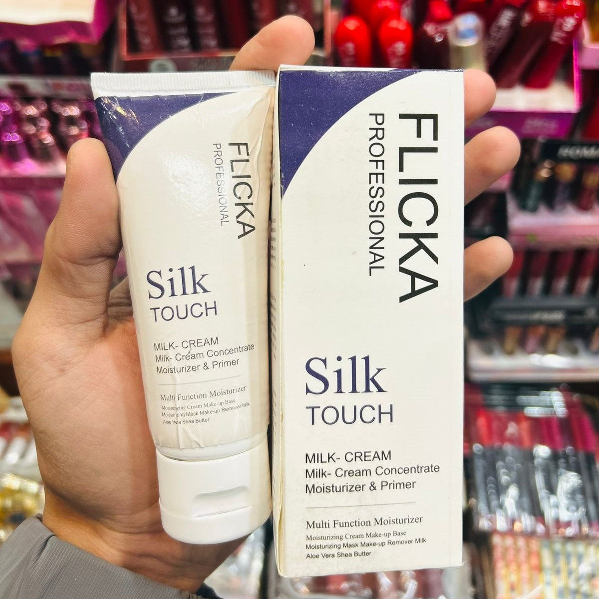FLiCKA Silk Touch 3-in-1 Moisturizer & Primer β Hydrating & Pore Minimizer 120ml