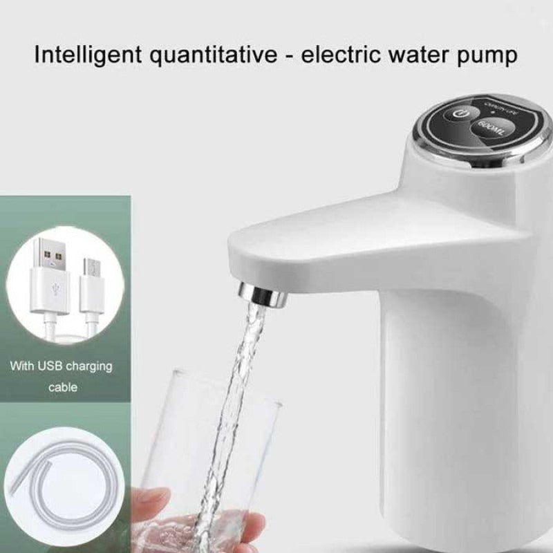 Rechargeable Electric Water Pump β One-Touch Automatic Bottle Dispenser