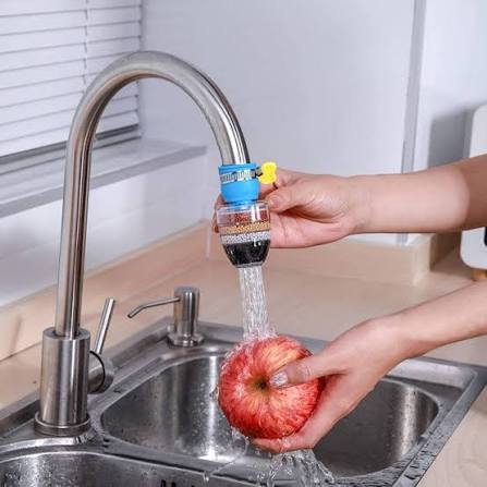 6-Layer Kitchen 360° Faucet Filter – Anti-Splash Water Saving Nozzle