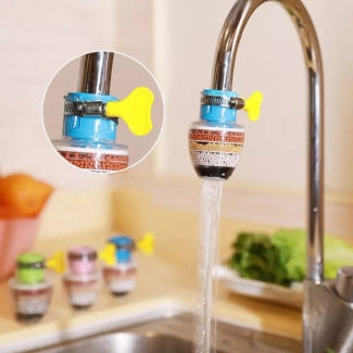 6-Layer Kitchen 360Β° Faucet Filter β Anti-Splash Water Saving Nozzle
