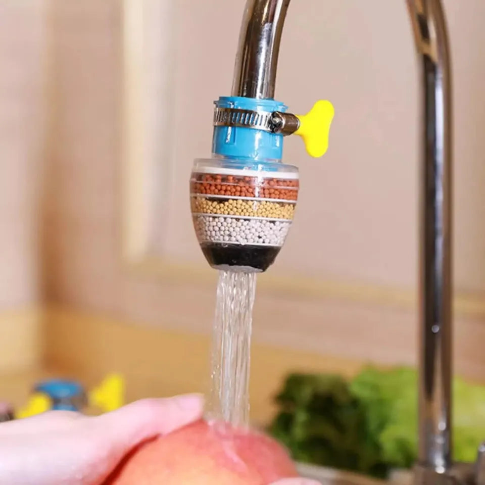6-Layer Kitchen 360Β° Faucet Filter β Anti-Splash Water Saving Nozzle