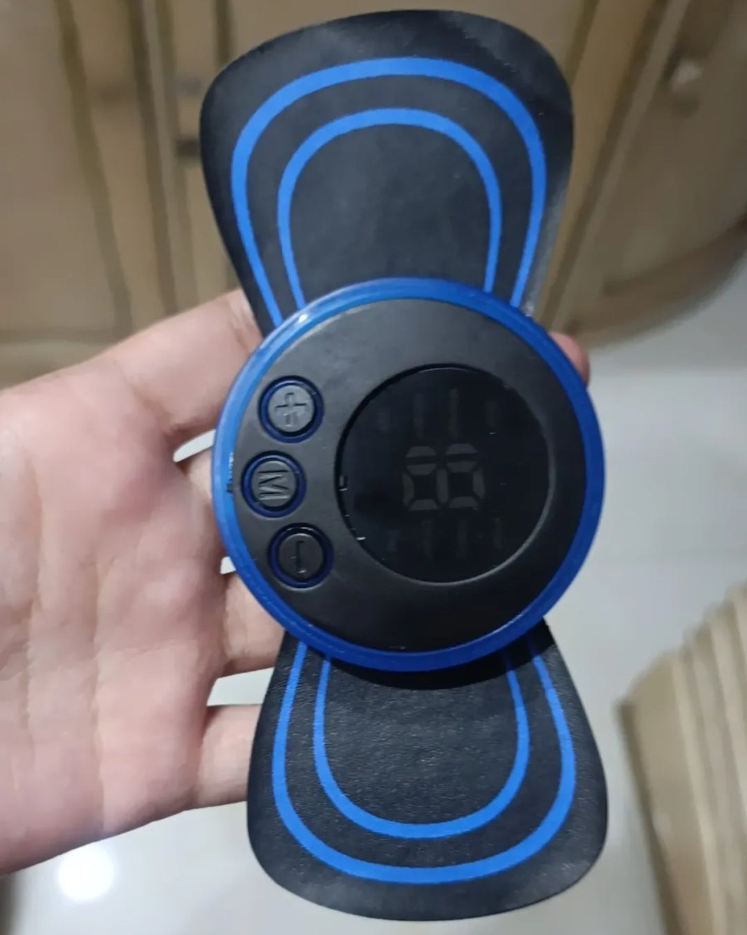 Rechargeable EMS Butterfly Massager – Muscle Stimulator & Portable Massage Pad