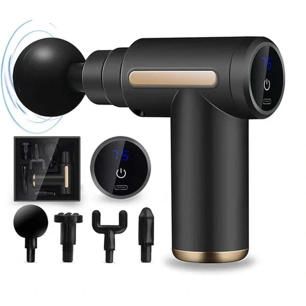Rechargeable Massage Gun – Portable Deep Tissue Muscle Massager