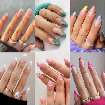144-Pcs Colorful Fake Nails Set β ABS Plastic Nail Shaper Kit
