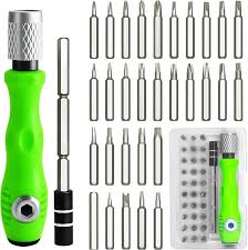 32-in-1 Precision Screwdriver Set β 30+ Bits with Storage Case