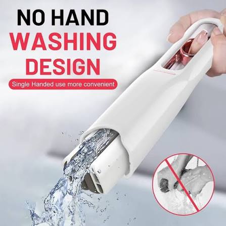 Portable Mini Squeeze Mop – Compact 360° Rotating Floor Cleaning Mop