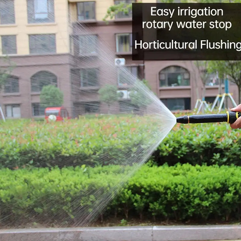 High-Pressure Brass Water Spray Gun – Adjustable 360° Nozzle