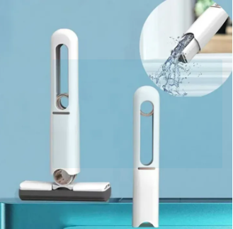 Portable Mini Squeeze Mop – Compact 360° Rotating Floor Cleaning Mop