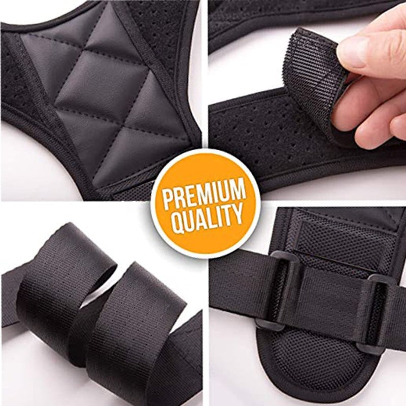 Adjustable Posture Corrector Belt – Back & Shoulder Support Brace