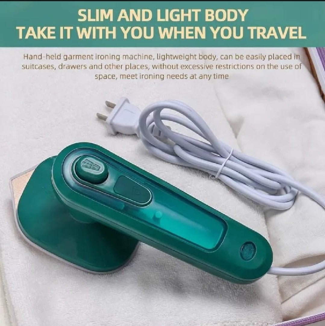 Micro Steam Iron – Portable Handheld Garment Steamer for Clothes