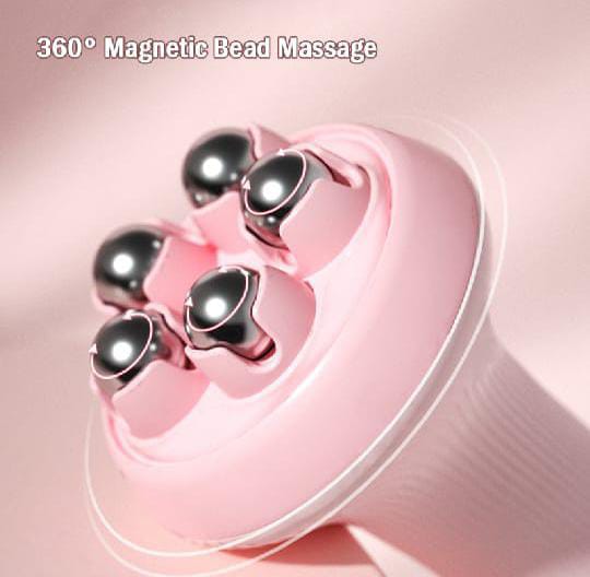 360° Roller Hand Massager – Manual Body Massage Tool for Neck & Back