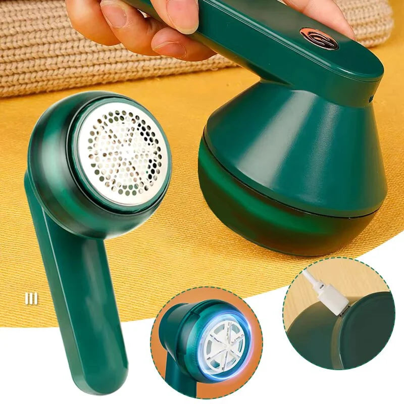 Rechargeable Lint Remover – Portable Fabric Shaver for Clothes