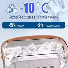 Next Nova 10" Portable Air Cooler Fan – 3-in-1 Mini AC, Air Cooler, Humidifier & 7-Color LED