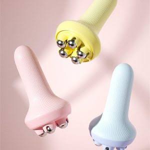 360° Roller Hand Massager – Manual Body Massage Tool for Neck & Back