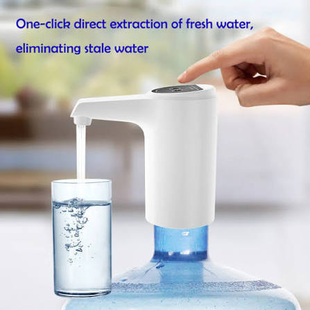 Rechargeable Electric Water Pump – One-Touch Automatic Bottle Dispenser