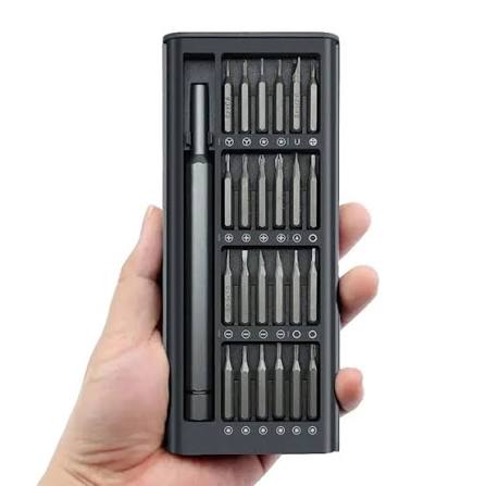 24-in-1 Precision Screwdriver Set – Magnetic Bits with Storage Case